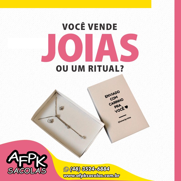 Você vende joias ou um ritual?