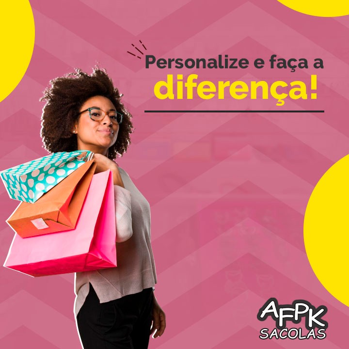 Personalize e faça a diferença!