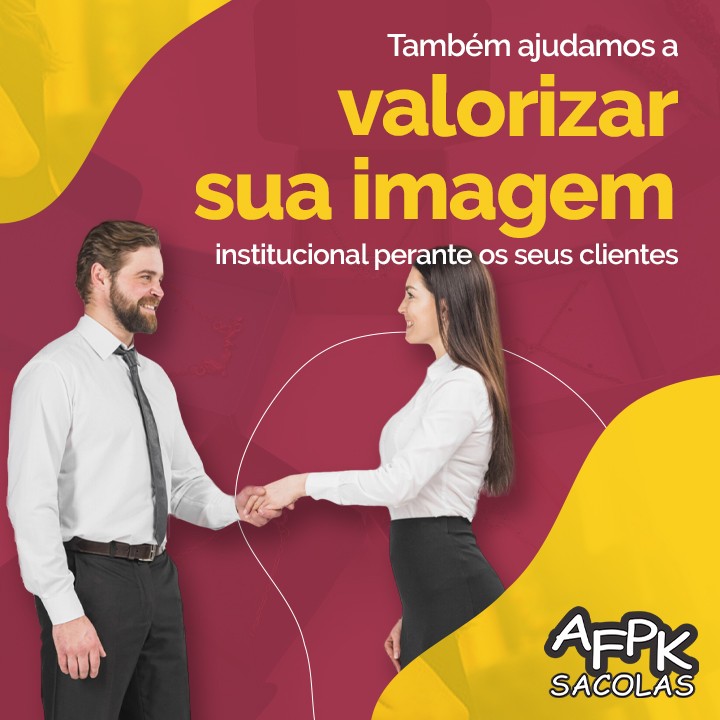 Também ajudamos a valorizar sua imagem institucional perante os seus clientes