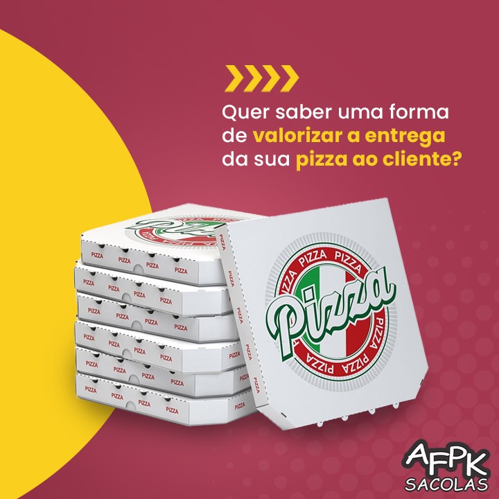 Quer saber uma forma de valorizar a entrega da sua pizza ao cliente?