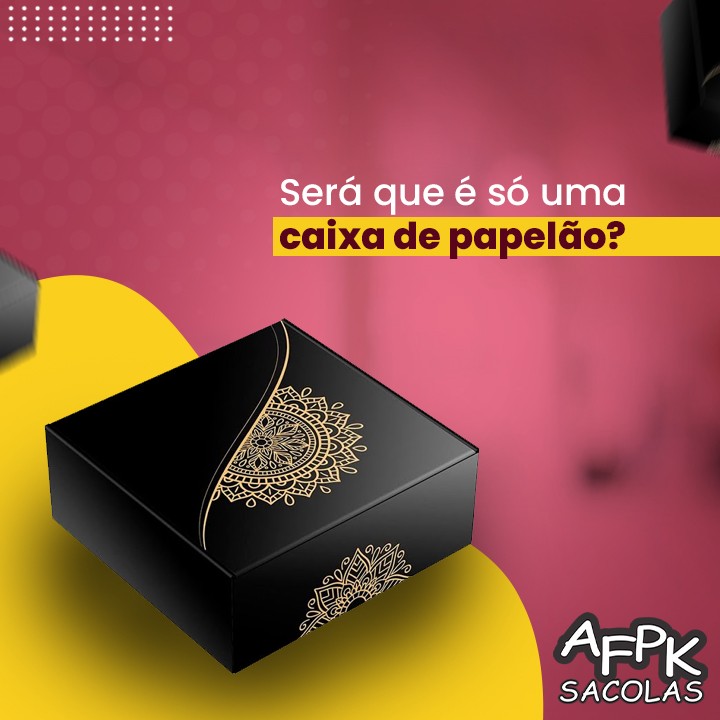 Será que é só uma caixa de papelão?