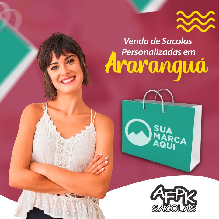 Venda de Sacolas Personalizadas em Araranguá