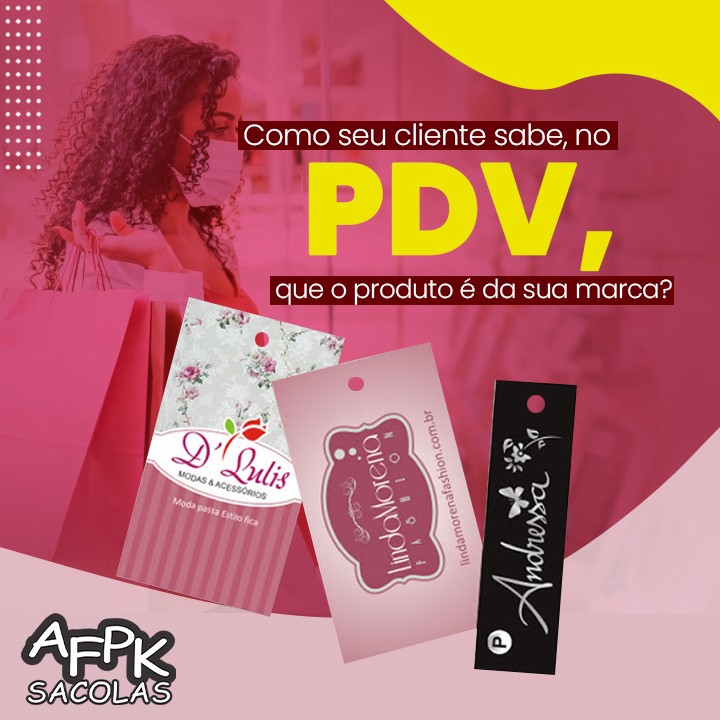 Como seu cliente sabe, no PDV, que o produto é da sua marca?